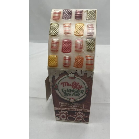 Muffy VanderBear Ginger Bear NABCO 1992 Limited Edition 8” Plush Stuffed Animal - Picture 6 of 16